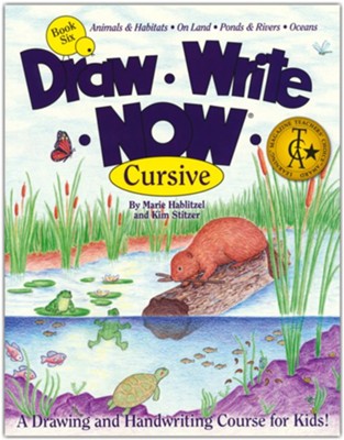 Rainbow Resource - Draw. Write. Now Book 6 (Cursive)