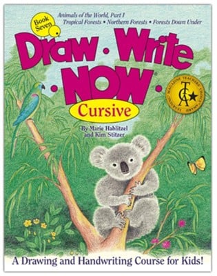 Rainbow Resource - Draw. Write. Now Book 7 (Cursive)