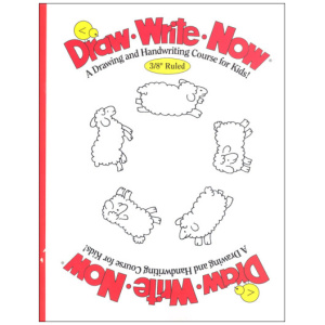 Rainbow Resource - Draw. Write. Now 3/8” Ruled Notebook