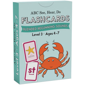 a box of flash cards