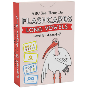 a box of flash cards