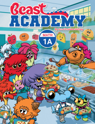 Art Of Problem Solving - Beast Academy Math 1A (Combined Volume)