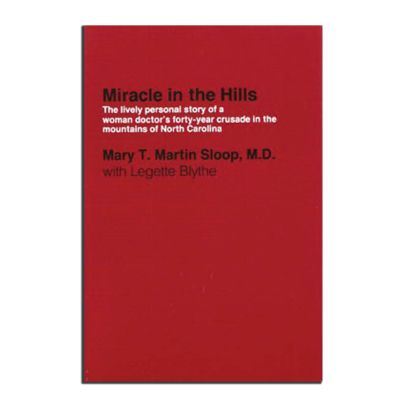 a red book with white text
