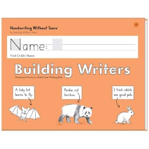 Learning Without Tears - Building Writers Student Workbook A (Kindergarten)