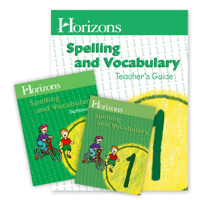 Horizons - Grade 1 Spelling & Vocabulary Boxed Set