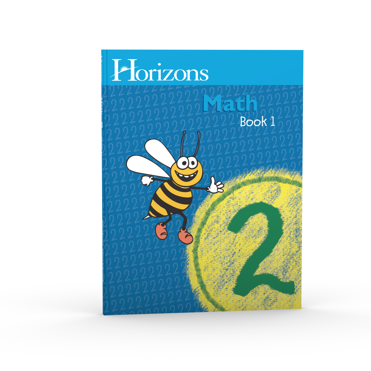 a book with a cartoon bee