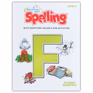 A Reason For Spelling -  Student Workbook F