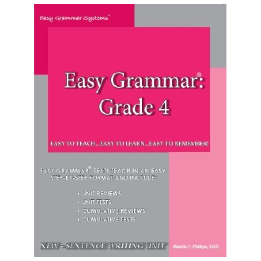 Easy Grammar Grade 4 Teacher Edition