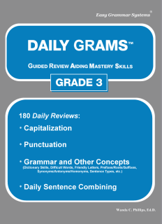 Easy Grammar Systems - Daily Grams Grade 3 (Teacher Edition)