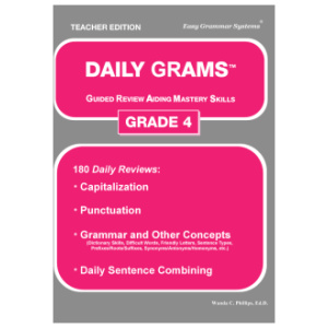 Easy Gramma Systems - Daily Grams Grade 4 (Teacher Edition)