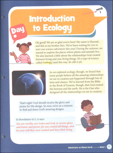 MasterBooks - Adventures On Planet Earth: Level 3 (Let's Talk Science) - Image 3