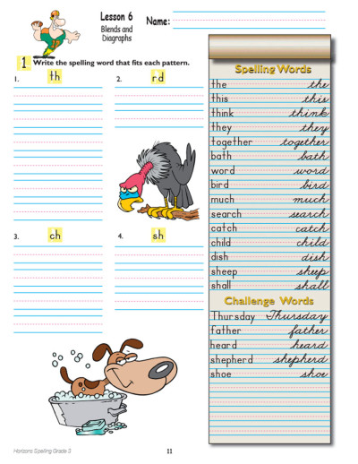 Horizons - Grade 3 Spelling & Vocabulary Boxed Set - Image 2