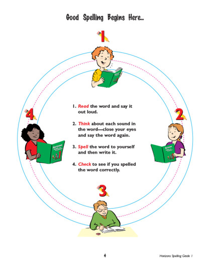 Horizons - Grade 1 Spelling & Vocabulary Boxed Set - Image 2