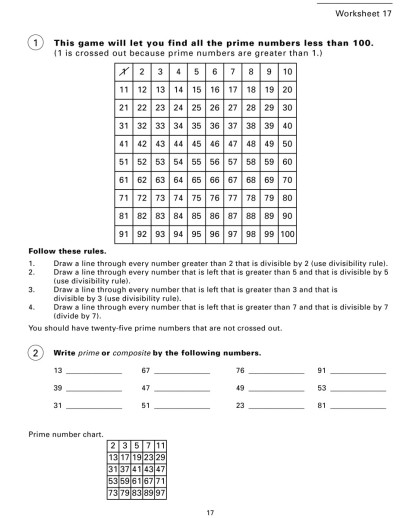 Horizons - Grade 5 Math Student Worksheet Packet - Image 4