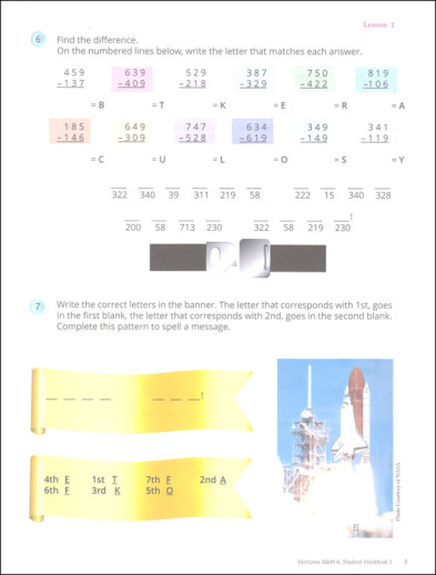 Horizons - Math 4 (Book 1 & 2) - Image 4