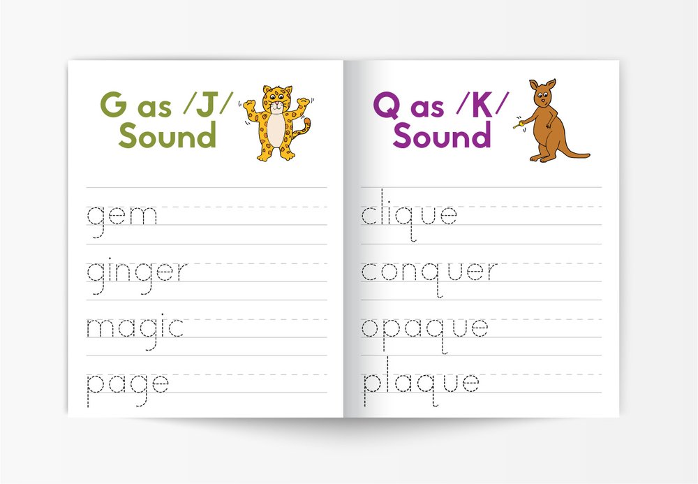 ABC See, Hear, Do - Level 7 - Writing Practice (Irregular Sounds) - Image 3