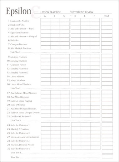 Math-U-See - Epsilon (Student Pack) - Image 2
