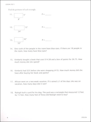 Math-U-See - Epsilon (Student Pack) - Image 5