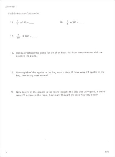 Math-U-See - Zeta (Student Pack) - Image 5
