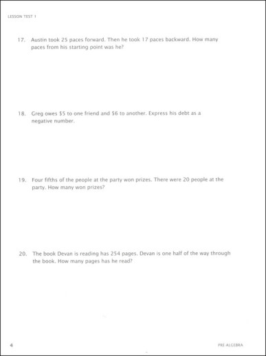 Math-U-See - Pre-Algebra (Student Pack) - Image 5