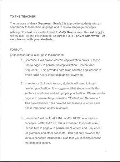Easy Grammar Systems - Easy Grammar Grade 2- (Teacher Edition) - Image 3