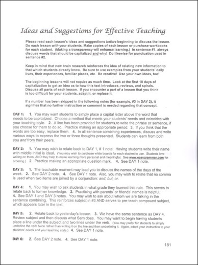Easy Grammar Systems - Easy Grammar Grade 2- (Teacher Edition) - Image 5