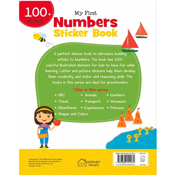 My First Numbers Stickers Book