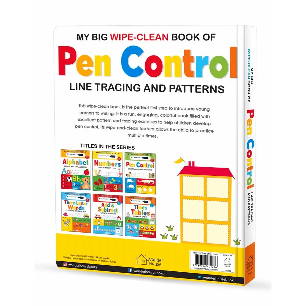 My Big Wipe and Clean Book of Pen Control For Kids - Image 5