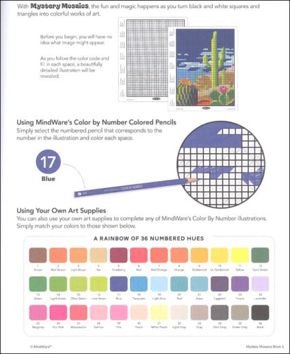 MindWare - Mystery Mosaics (Book 5) - Image 3