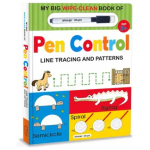 My Big Wipe and Clean Book of Pen Control For Kids