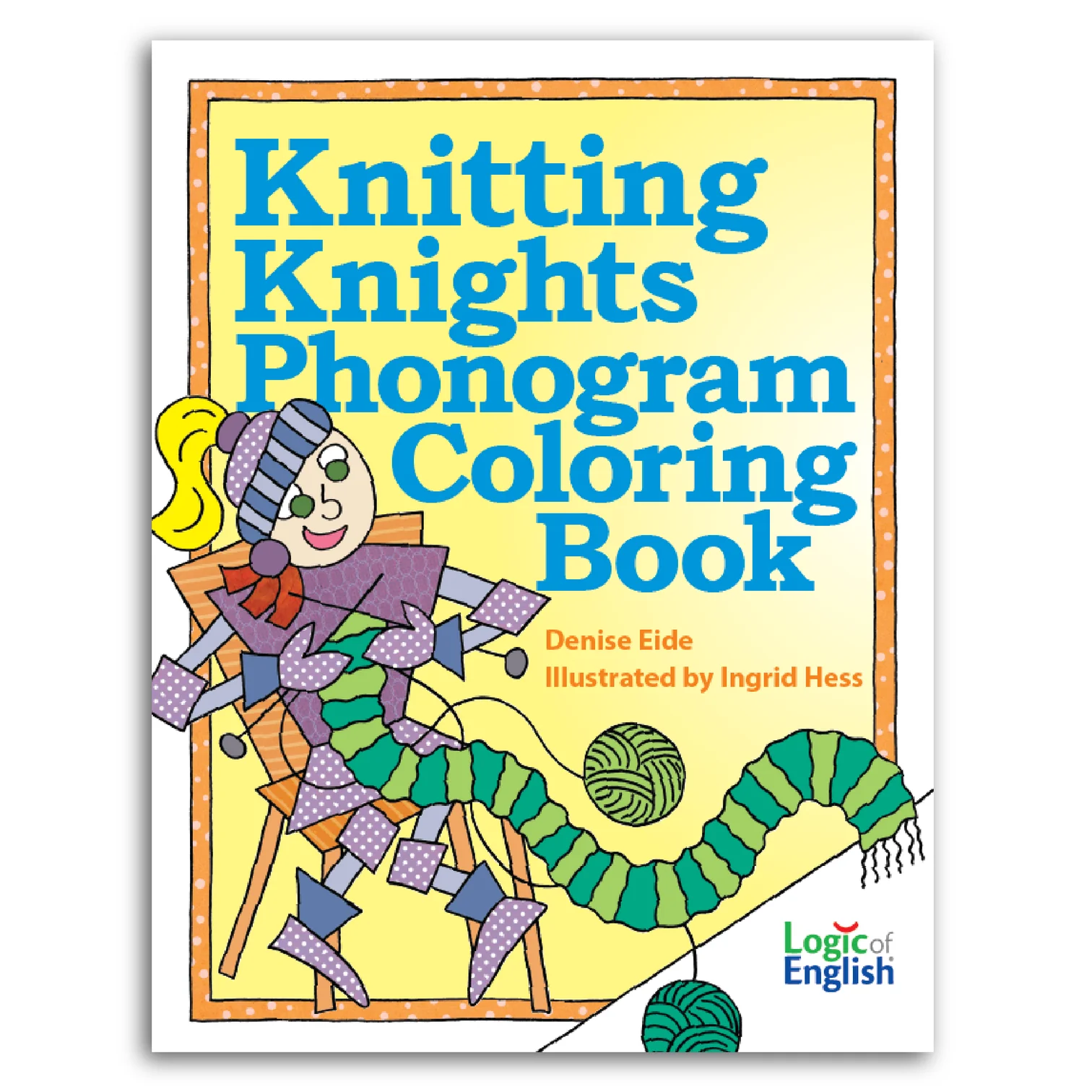 Logic Of English - Knitting Knights Phonogram (Coloring Book)