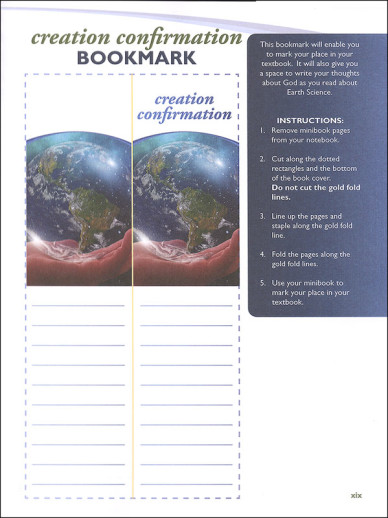 Apologia - Exploring Creation With Earth Science (Junior Notebooking Journal) - Image 2