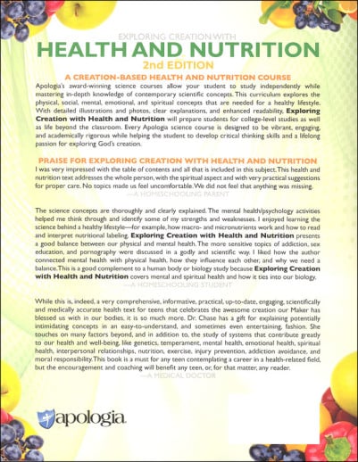 Apologia - Exploring Creation With Health And Nutrition (Textbook) - Image 7