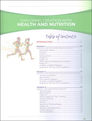 Apologia - Exploring Creation With Health And Nutrition (Textbook) - Image 2