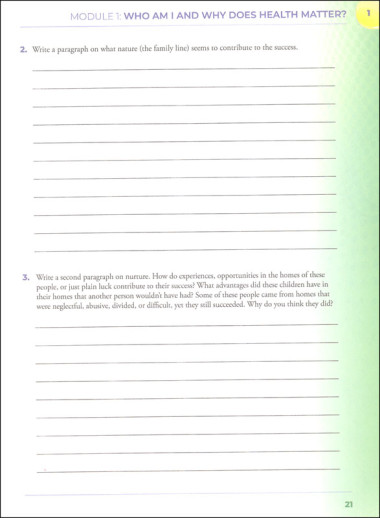 Apologia - Exploring Creation With Health And Nutrition (Notebooking Journal) - Image 5