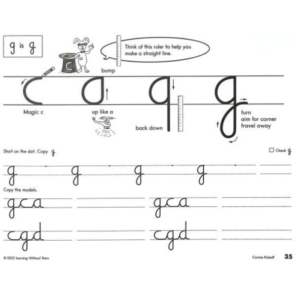 Handwriting Without Tears - Cursive Kickoff 2025 (Student Edition