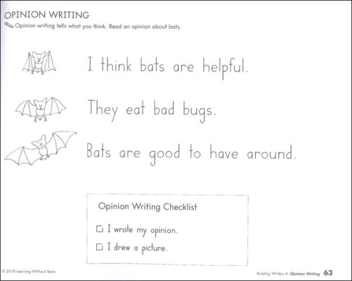 Learning Without Tears - Building Writers Student Workbook A (Kindergarten) - Image 6
