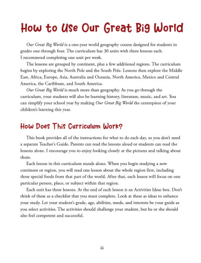 Notgrass- Our Great Big World (Lesson Book) - Image 6