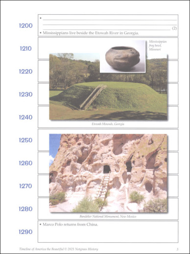 Notgrass - Timeline Of (America The Beautiful) - Image 3