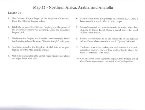 Notgrass - From Adam To Us (Map Book) - Image 2