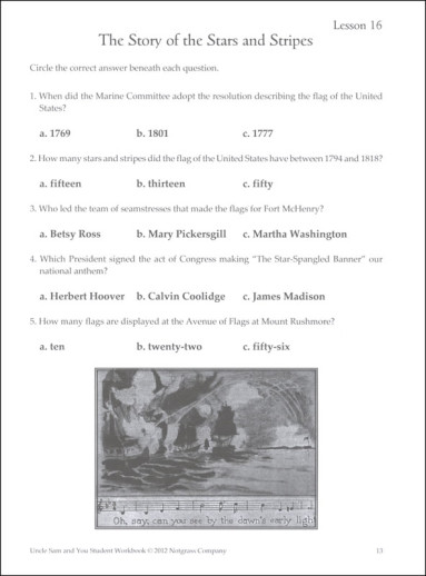 Notgrass - Uncle Sam And You (Student Workbook) - Image 5