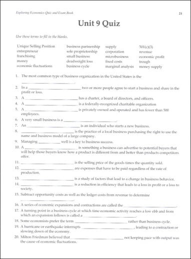 Notgrass - Exploring Economics (Quiz & Exam Book) - Image 3