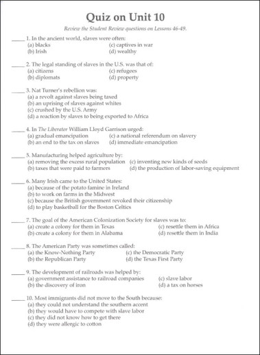 Notgrass - Exploring America (Quiz & Exam book) 2019 Edition - Image 2