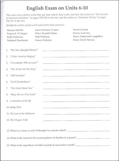Notgrass - Exploring America (Quiz & Exam book) 2019 Edition - Image 3