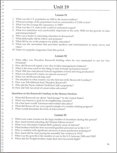 Notgrass - Exploring America (Student Review Book) - Image 3