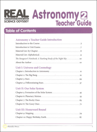 R.E.A.L Science Odyssey - Astronomy Level 2 (Teacher Guide) - Image 3