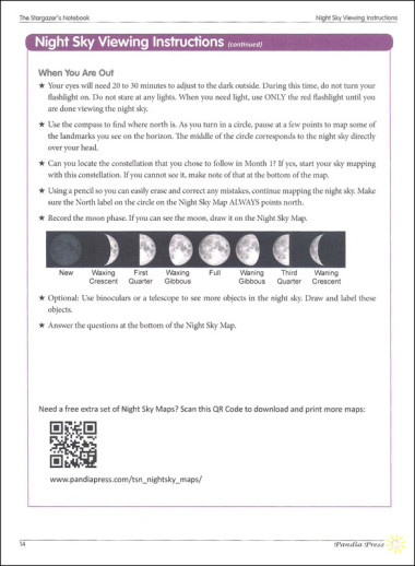 R.E.A.L Science Odyssey - The Stargazer's Notebook- A Yearlong Study Of The Nightsky - Image 7
