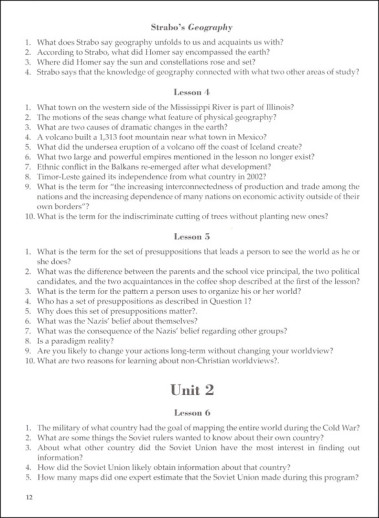 Notgrass - Exploring World Geography (Student Review Book) - Image 5