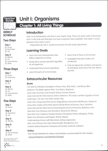 R.E.A.L Science Odyssey - Biology 2 (Teacher Guide) - Image 4
