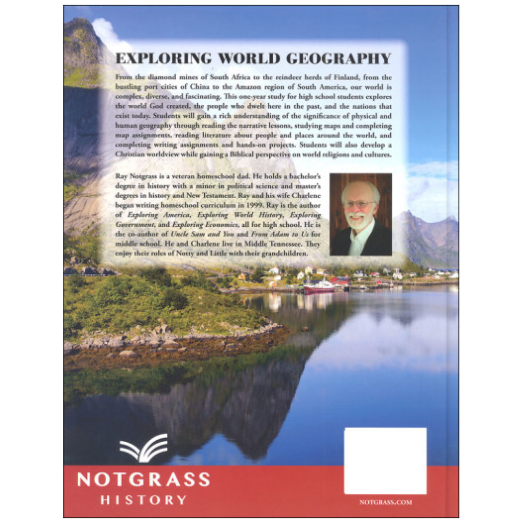 Notgrass Exploring World Geography Part 1